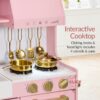 Pretend Play Kitchen with Espresso Machine
