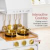 Pretend Play Kitchen with Espresso Machine