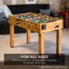 Alternate view of 48in Foosball Table for Kids & Adults w/ 2 Balls