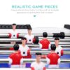 48in Foosball Table for Kids & Adults w/ 2 Balls