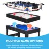 Additional product view of 10-in-1 Combo Game Table Set w/ Pool, Foosball, Ping Pong, Chess – 2x4ft