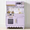Pretend Play Cottage Kitchen Wooden Toy Set for Kids w/ 5 Accessories