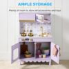 Alternate view of Pretend Play Cottage Kitchen Wooden Toy Set for Kids w/ 5 Accessories