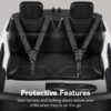 24V 2-Seater Licensed Range Rover Sport Ride-On Car w/ Parent Control