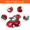 Additional product view of 3-in-1 Kids Push Car w/ Handle and Horn