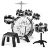 Additional product view of 11-Piece Kids Beginner Drum Percussion Musical Instrument Toy Set