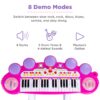 Additional product view of 37-Key Kids Electric Keyboard w/ Microphone, Stool