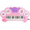 Additional product view of 24-Key Kids Musical Electronic Keyboard w/ Drums, Microphone, MP3 – Pink