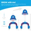 Alternate view of 3-in-1 Toddler Basketball Hoop Sports Activity Center Play Set