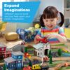 Alternate view of 70-Piece Train Table, Large Multipurpose Playset w/ Reversible Table Top