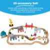 Additional product view of 70-Piece Train Table, Large Multipurpose Playset w/ Reversible Table Top