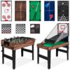 13-in-1 Combo Game Table Set w/ Ping Pong, Foosball, Basketball, Air Hockey