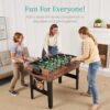 Alternate view of 13-in-1 Combo Game Table Set w/ Ping Pong, Foosball, Basketball, Air Hockey