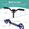 Additional product view of Kids Height Adjustable Kick Scooter w/ Carrying Strap, Non-Slip Deck
