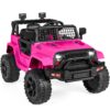 12V Kids Ride-On Truck Car w/ Parent Remote Control, Spring Suspension
