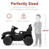Alternate view of 6V Kids Ride-On Truck Car w/ Parent Remote Control, 4-Wheel Suspension