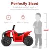 Alternate view of 6V Kids Ride-On 4-Wheeler Quad ATV Car w/ 1.8mph Max Speed, Treaded Tires