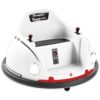 6V Kids Ride On Bumper Car Toy w/ Remote, Harness, Lights, 360 Degree Spin
