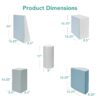 5-Piece Kids Climb & Crawl Soft Foam Shapes Structure Playset