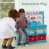 Alternate view of Pretend Play Doctor’s Office, Kids Wooden Toy Set w/ Accessories Included