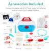 Additional product view of Pretend Play Doctor’s Office, Kids Wooden Toy Set w/ Accessories Included