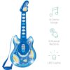 Kids Pretend Play Guitar Musical Instrument Toy w/ Microphone, Stand - 19in