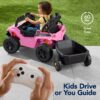 Additional product view of 12V Kids Ride-On UTV and Trailer w/Parent Remote Control, LED Lights