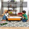 Alternate view of Tabletop Air Hockey Arcade Game Table w/ 2 Pucks, 2 Strikers – 40in