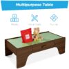 70-Piece Train Table, Large Multipurpose Playset w/ Reversible Table Top