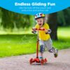 Additional product view of Kids Mini Kick Scooter Toy w/ Colorful Light-Up Wheels, Adjustable T-Bar