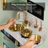Additional product view of Pretend Play Kitchen Wooden Toy Set for Kids with 11 Accessories