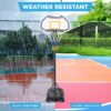 Additional product view of Kids Height-Adjustable Basketball Hoop, Portable Backboard System w/ Wheels