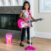 Alternate view of Kids Electric Guitar Toy Play Set w/ 6 Songs, Microphone, Amp