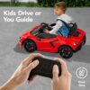 12V Kids Ride-On Car Officially Licensed Lamborghini Revuelto w/ Remote