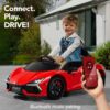 12V Kids Ride-On Car Officially Licensed Lamborghini Revuelto w/ Remote