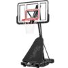Adjustable 4.4-10ft Basketball Hoop, w/ Shatterproof Backboard, Ball Return