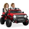 24V 2-Seater Electric Ride-On Car Truck w/ Parent Control, Bluetooth