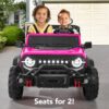 Additional product view of 24V 2-Seater Electric Ride-On Car Truck w/ Parent Control, Bluetooth