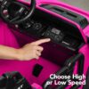 24V 2-Seater Electric Ride-On Car Truck w/ Parent Control, Bluetooth
