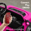 24V 2-Seater Electric Ride-On Car Truck w/ Parent Control, Bluetooth